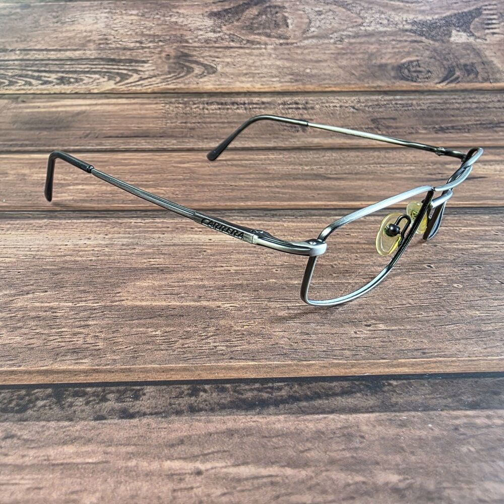 CARRERA CA7272 GUNMETAL RECTANGULAR FLEX HINGES EYEGLASSES FRAME ONLY‎ - Picture 2 of 9